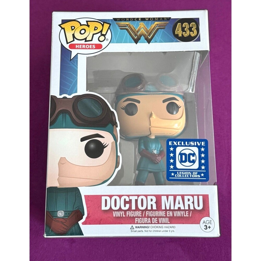 Funko Pop! Heroes Wonder Woman 433 Doctor Maru Exclusive DC Legion Of Collectors